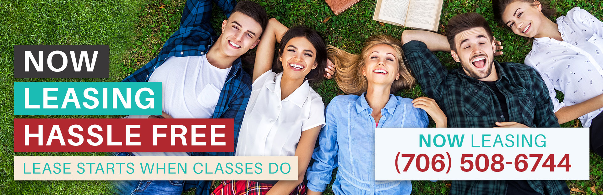 Now Leasing Hassle Free | Lease Starts When Classes Do